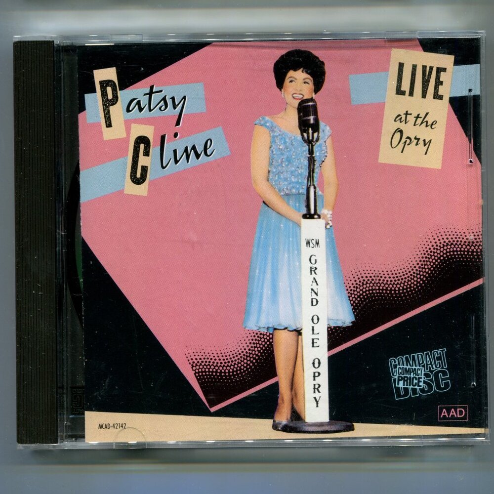 1988 Patsy Cline "Live At The Opry" CD